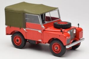 Land Rover 88 Series I Roșu Minichamps 1:18 150168910 Metal - imaginea 6 din 8