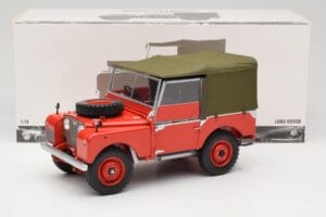 Land Rover 88 Series I Roșu Minichamps 1:18 150168910 Metal - imaginea 8 din 8