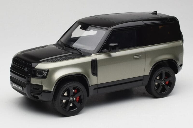 Land Rover Defender 90 HSE P400 L663 Pangea Green Metallic GT Spirit 1:18 GT517 Rășină