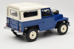 Land Rover Lightweight Series III Albastru Închis BoS Models 1:18 BOS382 Rășină - imaginea 2 din 6