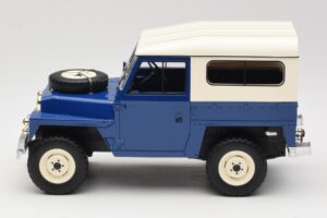 Land Rover Lightweight Series III Albastru Închis BoS Models 1:18 BOS382 Rășină - imaginea 3 din 6