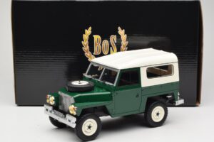 Land Rover Lightweight Series III Hard Top Verde Închis BoS Models 1:18 BOS355 Rășină - imaginea 6 din 6