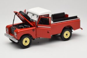 Land Rover Series I 109 Pickup Roșu Eagle Collectibles 1:18 440500 Metal - imaginea 2 din 8