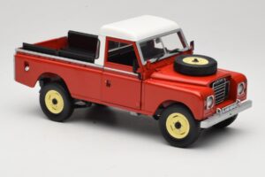 Land Rover Series I 109 Pickup Roșu Eagle Collectibles 1:18 440500 Metal - imaginea 6 din 8