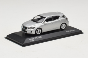 Lexus CT200h Argintiu Minichamps 1:43 410166001 Metal - imaginea 2 din 4
