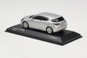 Lexus CT200h Argintiu Minichamps 1:43 410166001 Metal - imaginea 3 din 4