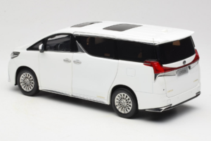Lexus LM300h White Pearl Kyosho 1:18 08963WP Metal - imaginea 7 din 8