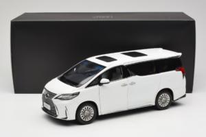 Lexus LM300h White Pearl Kyosho 1:18 08963WP Metal - imaginea 8 din 8