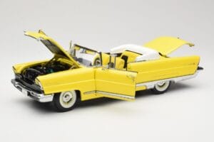 Lincoln Premiere Cabriolet Galben Sun Star 1:18 4641 Metal - imaginea 2 din 8