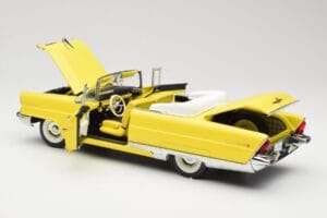 Lincoln Premiere Cabriolet Galben Sun Star 1:18 4641 Metal - imaginea 5 din 8