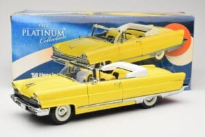 Lincoln Premiere Cabriolet Galben Sun Star 1:18 4641 Metal - imaginea 8 din 8