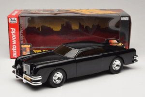 Lincoln Continental Mark III The Barris Car Mașină de Film Auto World 1:18 AWSS120 Metal - imaginea 8 din 8