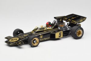 Lotus 72D #5 E. Fittipaldi John Player Special GP Spain 1972 MCG 1:18 MCG18610F Metal