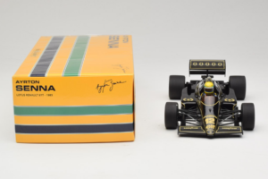 Lotus 97T Renault #12 A. Senna Team Lotus 1985 Minichamps 1:18 540851812 Metal - imaginea 6 din 7
