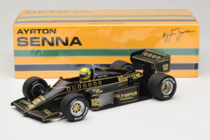 Lotus 97T Renault #12 A. Senna Team Lotus 1985 Minichamps 1:18 540851812 Metal - imaginea 7 din 7