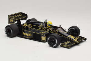 Lotus 98T Renault #12 A. Senna Team Lotus 1986 Minichamps 1:18 540861812 Metal - imaginea 4 din 7