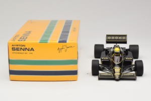 Lotus 98T Renault #12 A. Senna Team Lotus 1986 Minichamps 1:18 540861812 Metal - imaginea 6 din 7