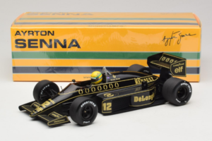 Lotus 98T Renault #12 A. Senna Team Lotus 1986 Minichamps 1:18 540861812 Metal - imaginea 7 din 7