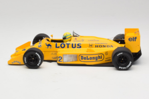 Lotus 99T Honda #12 A. Senna Team Lotus 1987 Minichamps 1:18 540871812 Metal - imaginea 3 din 7