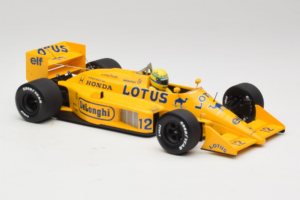 Lotus 99T Honda #12 A. Senna Team Lotus 1987 Minichamps 1:18 540871812 Metal - imaginea 4 din 7