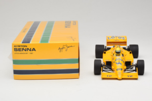 Lotus 99T Honda #12 A. Senna Team Lotus 1987 Minichamps 1:18 540871812 Metal - imaginea 6 din 7