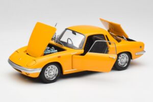 Lotus Elan S/E Racing Galben AUTOart 1:18 75352 Metal - imaginea 2 din 8