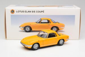 Lotus Elan S/E Racing Galben AUTOart 1:18 75352 Metal - imaginea 8 din 8