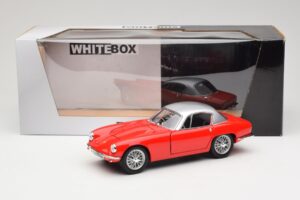 Lotus Elise S1 Roșu & Argintiu Whitebox 1:18 WB18003 Metal - imaginea 8 din 8