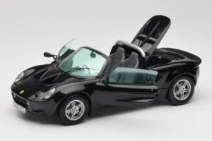 Lotus Elise S1 Roadster Negru Chrono 1:18 CH001 Metal - imaginea 2 din 8