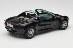 Lotus Elise S1 Roadster Negru Chrono 1:18 CH001 Metal - imaginea 3 din 8