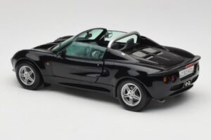 Lotus Elise S1 Roadster Negru Chrono 1:18 CH001 Metal - imaginea 7 din 8