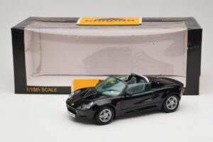 Lotus Elise S1 Roadster Negru Chrono 1:18 CH001 Metal - imaginea 8 din 8