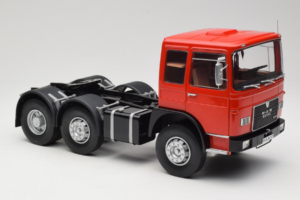MAN 16304 F7 Roșu Road Kings 1:18 RK180053 Metal - imaginea 6 din 8
