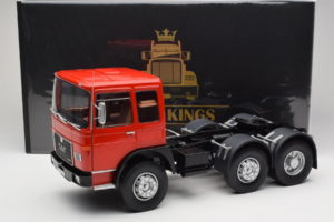 MAN 16304 F7 Roșu Road Kings 1:18 RK180053 Metal - imaginea 8 din 8