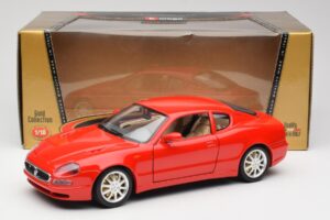 Maserati 3200 GT Roșu Bburago 1:18 3341 Metal - imaginea 8 din 8