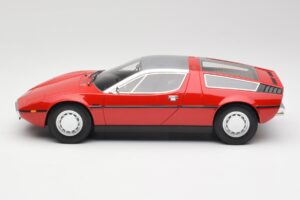 Maserati Bora Roșu & Argintiu Minichamps 1:18 107123721 Rășină - imaginea 3 din 6