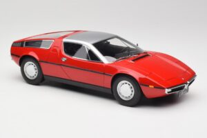 Maserati Bora Roșu & Argintiu Minichamps 1:18 107123721 Rășină - imaginea 4 din 6