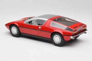 Maserati Bora Roșu & Argintiu Minichamps 1:18 107123721 Rășină - imaginea 5 din 6