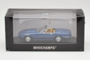 Maserati Ghibli Spyder Albastru Minichamps 1:43 400123330 Metal - imaginea 4 din 4