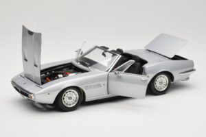 Maserati Ghibli Spyder Argintiu Minichamps 1:18 100122330 Metal - imaginea 2 din 7