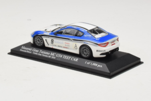 Maserati GranTurismo MC GT4 #9 Moncada / Petrini Maserati MC 2010 Minichamps 1:43 400101209 Metal - imaginea 3 din 5