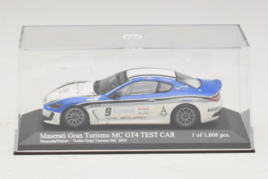 Maserati GranTurismo MC GT4 #9 Moncada / Petrini Maserati MC 2010 Minichamps 1:43 400101209 Metal - imaginea 5 din 5
