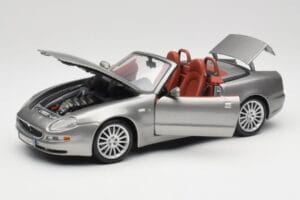 Maserati 4200 GT Spyder Gri Bburago 1:18 18-12019 Metal - imaginea 2 din 8