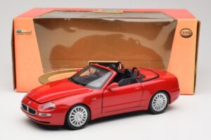 Maserati GT Spyder Roșu Bburago 1:18 34097 Metal - imaginea 8 din 8