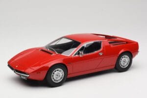 Maserati Merak Roșu Minichamps 1:18 107123761 Rășină