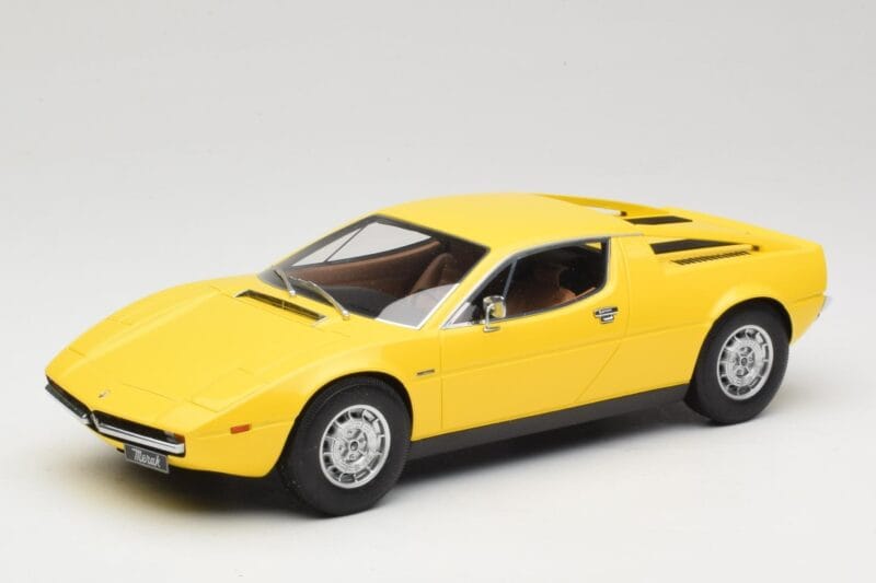 Maserati Merak Galben Minichamps 1:18 107123760 Rășină