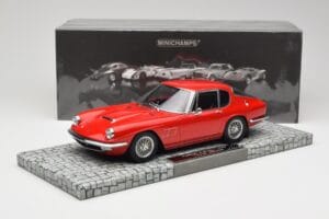 Maserati Mistral Roșu Minichamps 1:18 107123422 Rășină - imaginea 6 din 6