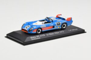 Matra Simca MS670B #12 J-P. Beltoise / J-P. Jabouille / J-P. Jaussaud 24 Hours of Le Mans 1973 Minichamps 1:43 430731112 Meta - imaginea 2 din 4