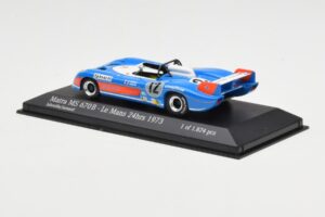 Matra Simca MS670B #12 J-P. Beltoise / J-P. Jabouille / J-P. Jaussaud 24 Hours of Le Mans 1973 Minichamps 1:43 430731112 Meta - imaginea 3 din 4