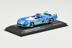 Matra Simca MS670B #7 H. Pescarolo / G. Larrousse 24 Hours of Le Mans Winner 1973 Minichamps 1:43 430731111 Metal - imaginea 2 din 4